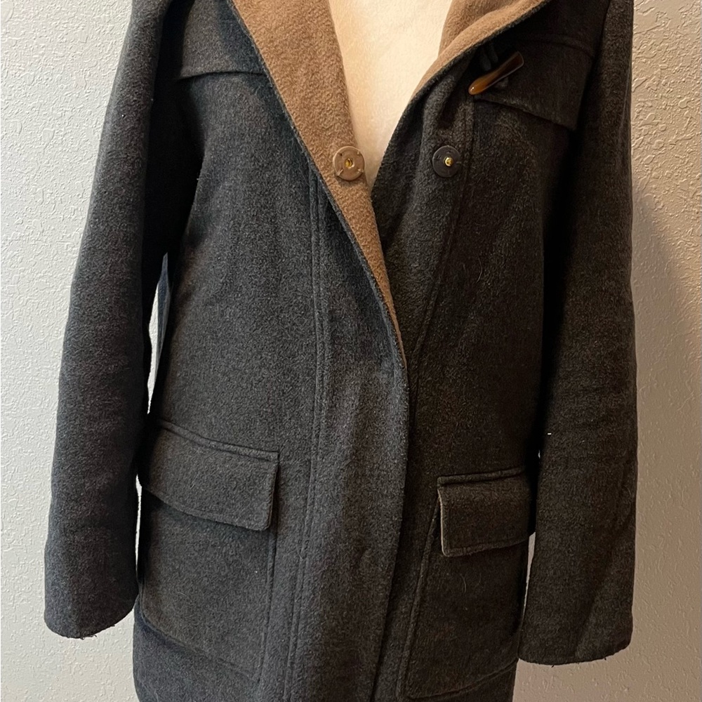 Ellen Tracy size PS Women’s Gray Wool Coat